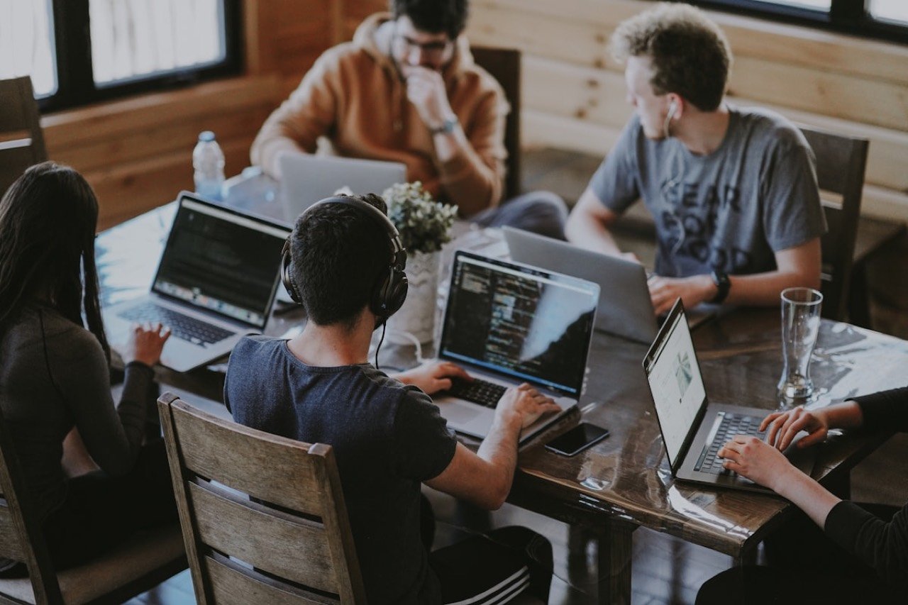 The TechyLens team collaborating